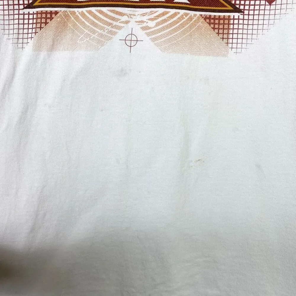 WWE 2010 Arizona Wrestlemania XXVI White & Red Graphic Tshirt Size XL